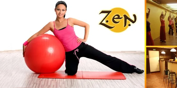 50 Kč za libovolné cvičení v pohybovém studiu zařízeném v duchu Orientu. Zumba, Pilates, Powerjóga nebo cvičení na balónech v zenové centru se slevou 44 %