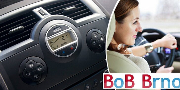 Kompletní péče o klimatizaci ve vašem voze + 200g chladiva