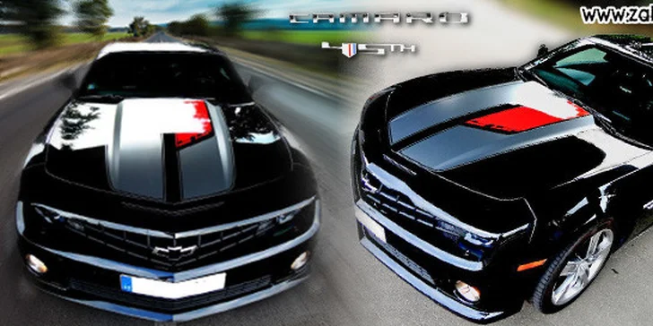 2 hodiny krocení Chevroletu Camaro - až 400 koní!