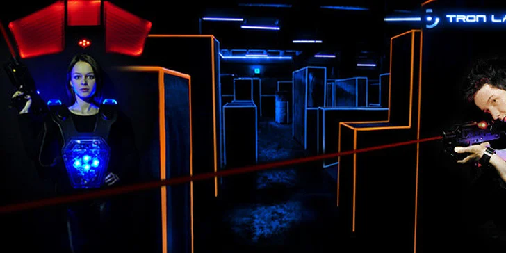 Laser Game v nejmodernější Laser Aréně v ČR na 2 hry po 15 minutách