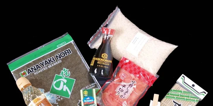 Kompletní startovací set na přípravu pravých sushi
