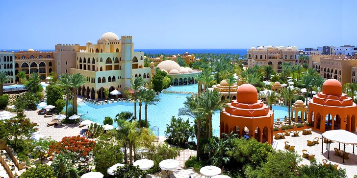 Hotel Makadi Palace**** u Hurghady: all inclusive, bazény i pozdější check-out
