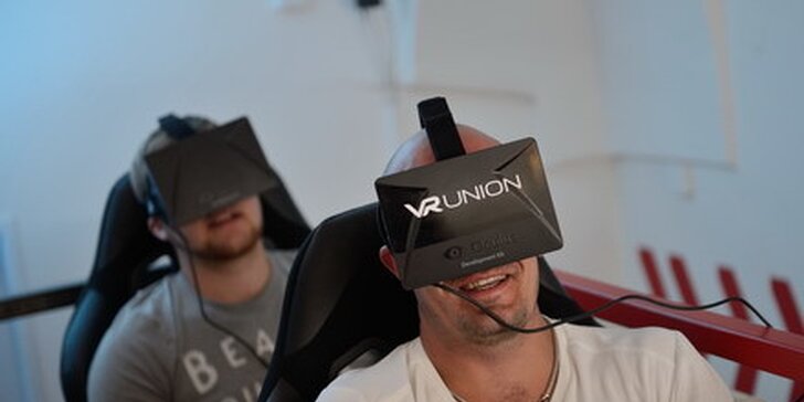 2 letenky na Průlet Prahou s virtuálními brýlemi Oculus Rift