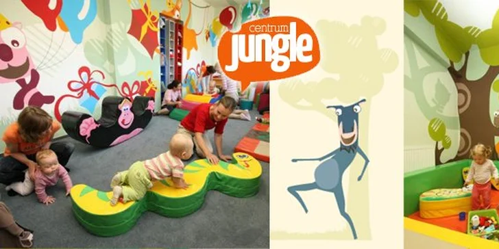 499 Kč za 30 vstupů do dětského centra Jungle. Spousta zábavy v opičárně, méďově brlohu, na louce i trampolíně se slevou 79 %.