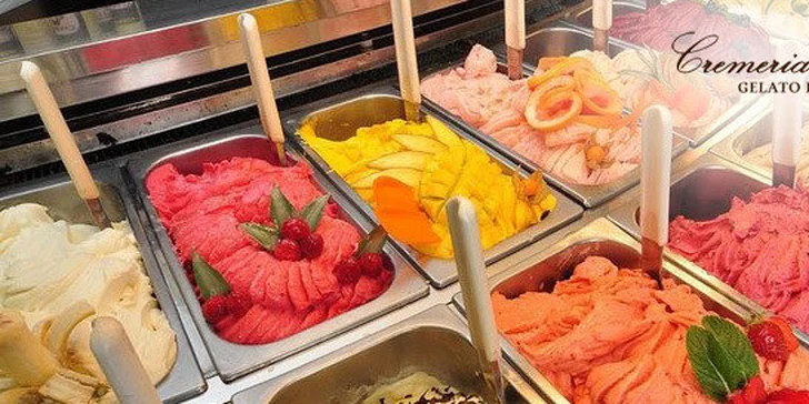 1 kg nebo pár kopečků prvotřídní italské zmrzliny