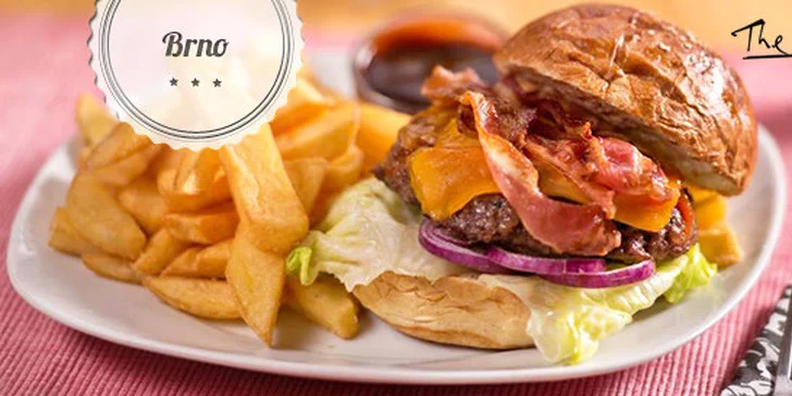 40% sleva na jakýkoli burger v The Immigrant Pub