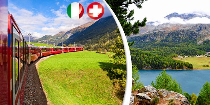 Výlet do Švýcarska i projížďka panoramatickým vlakem