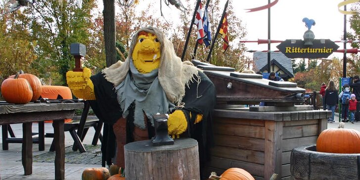 Halloween 28. října v německém Legolandu: doprava i vstup na atrakce