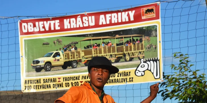 Vstupenka do ZOO Dvůr Králové pro 1 osobu