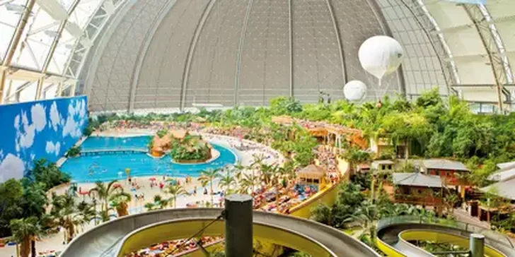 Jednodenní výlet do aquaparku Tropical Islands
