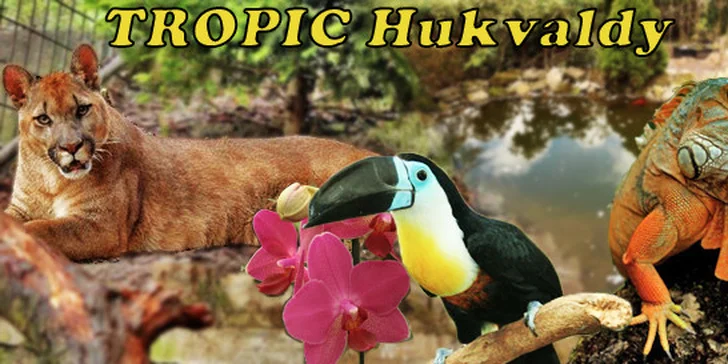 Rodinná vstupenka na prohlídku exotických rostlin a zvířat