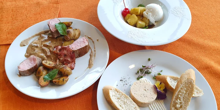Vyjděte si na skvělé jídlo – nebo voucherem někoho obdarujte, 3 chody v restauraci Lions potěší každého gurmána.