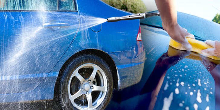 Ruční mytí auta - podběhy, interiér i voskování