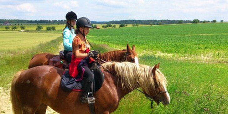 7 dní u koní: Letní jezdecké soustředění na ranči Kopaniny