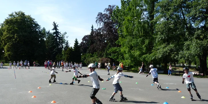 Kroužek inline bruslení pro děti v Olomouci