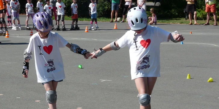 Kroužek inline bruslení pro děti v Olomouci