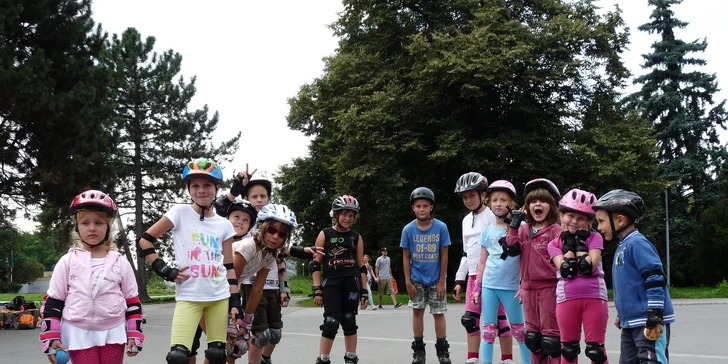 Kroužek inline bruslení pro děti v Olomouci