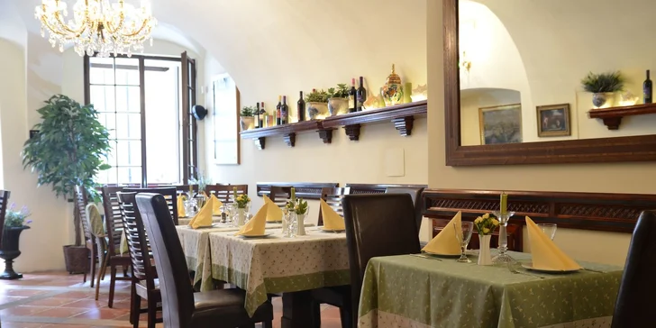 Oběd po italsku v restauraci Oliva Nera