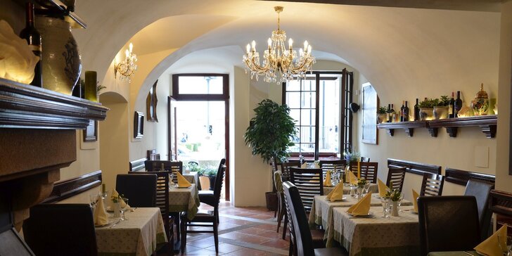 Oběd po italsku v restauraci Oliva Nera