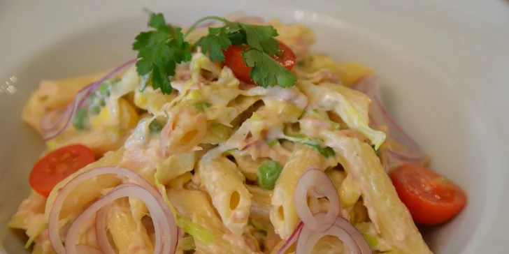 Oběd po italsku v restauraci Oliva Nera