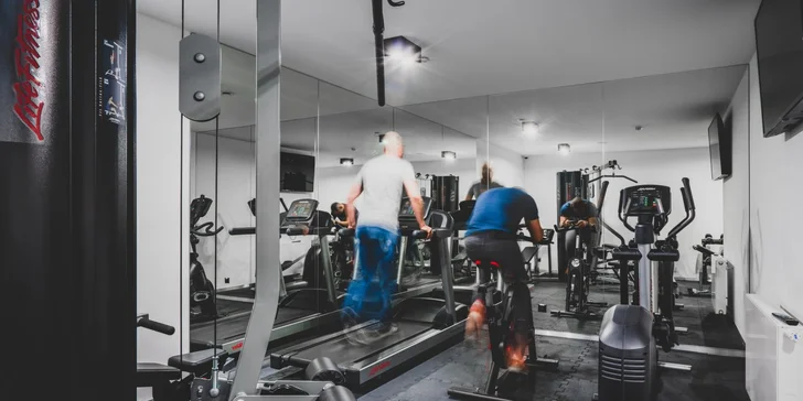 Do fitness máte neomezený vstup.