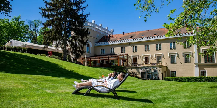 Romantický pobyt v hotelu Chateau St. Havel****: zámecké snídaně, 3chodové večeře i golf
