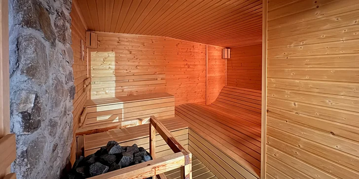 A mysleli tu aj na poriadnu dávku oddychu! Súčasťou chaty je útulné wellness.