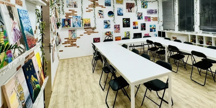 Zábava, relax aj množstvo vzácnych kreatívnych momentov na vás čakajú užijete v inšpiratívnych priestoroch LART ATELIÉRU. 