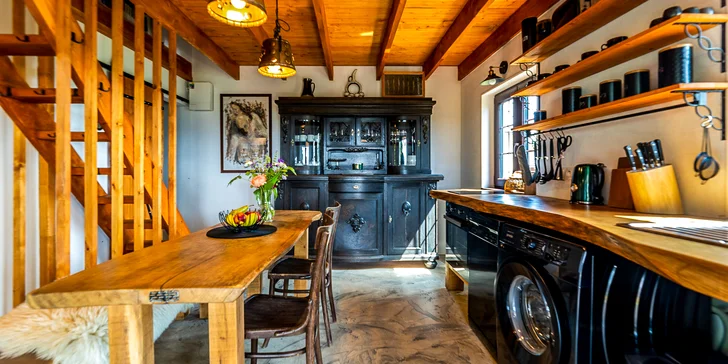 Tiny House je postavený v tradičnom baníckom štýle.