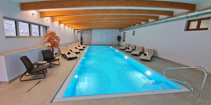 Dovolená v přírodě Jizerek pro dva i rodinu: polopenze, wellness a masáž zad
