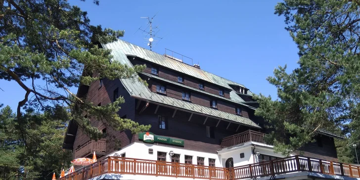 Okolí penzionu je plné turistických tras.