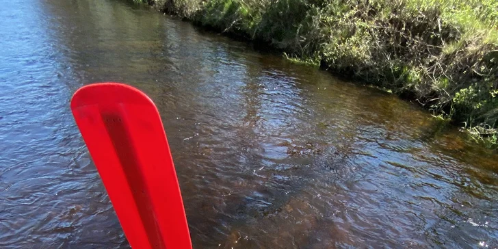 Některé úseky jsou super i na koupání. 