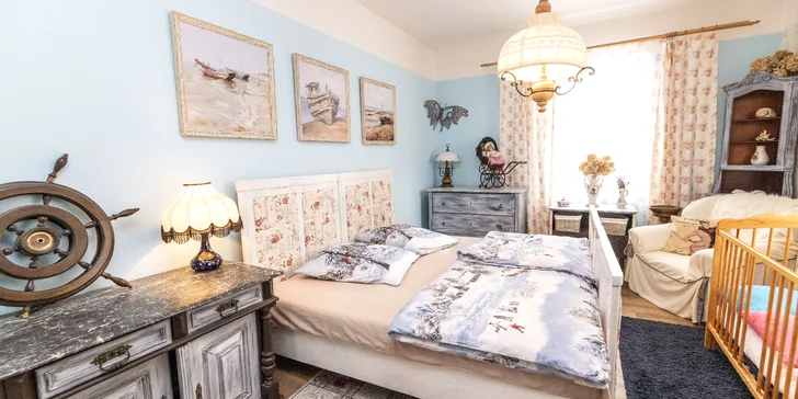 Stylové ubytování v romantických venkovských apartmánech na severu Čech
