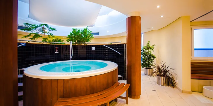 2 hod. ve wellness hotelu Don Giovanni s výhledem na Prahu pro 1 nebo 2