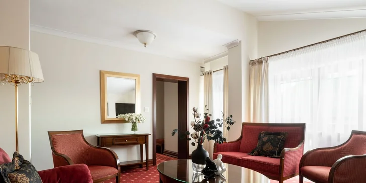 Apartmán Premium se skládá ze dvou místností.