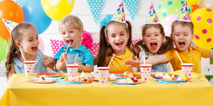 Zábava pro děti v Safari herně a pronájem party místnosti až pro 30 os. včetně výzdoby a občerstvení