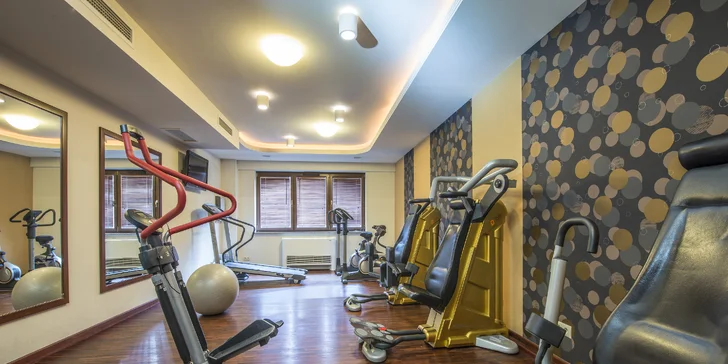 Do fitness centra máte neomezený vstup. 