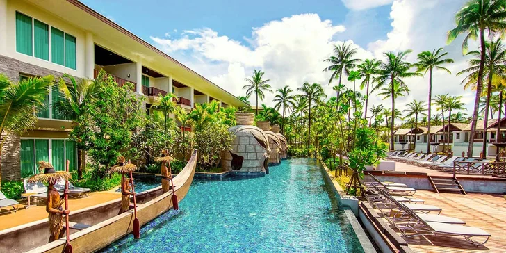 Přepychový 5* resort v Thajsku: 6–12 nocí, snídaně, 10 bazénů, přímo u pláže