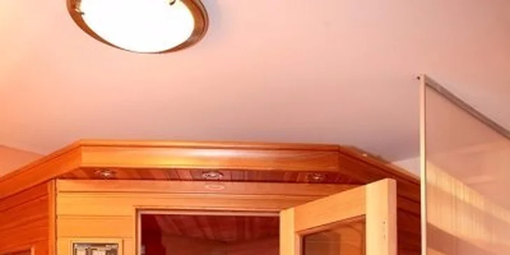 ..a strávíte celou hodinu v infrasauně.