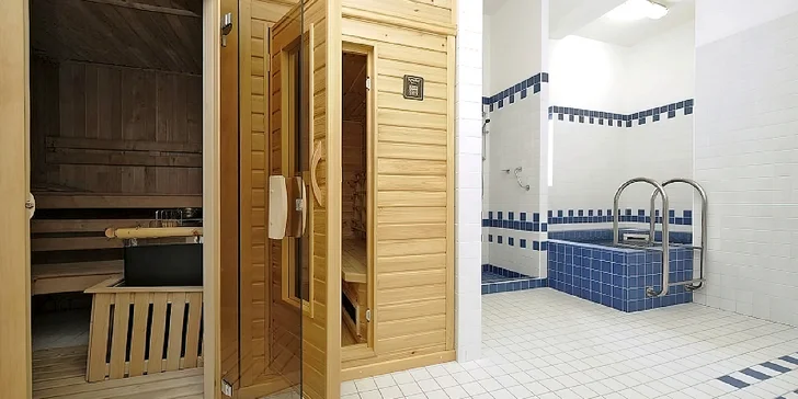Čeká vás i relax ve wellness. 