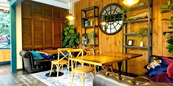 V Park R. Cafe & Restaurantu pro vás nachystají menu o dvou chodech, případně i s dezertem.