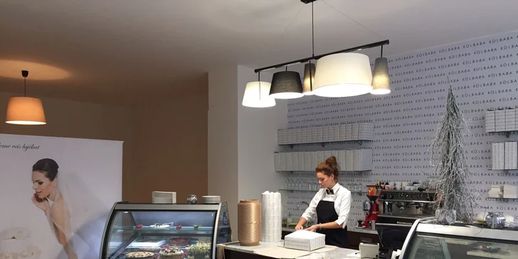 Dort si vyzvednete v ostravské cukrárně Kolbabě. 