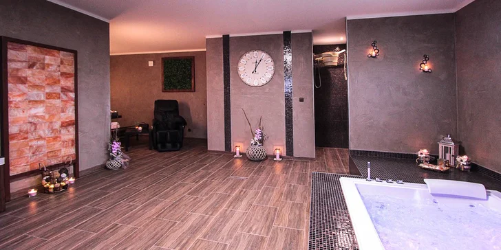 2 hod. privátního wellness i s nápoji a občerstvením pro 2 os.