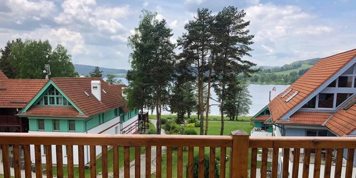 Až 14denní pobyt přímo u Lipna: vybavený apartmán až pro 4 osoby