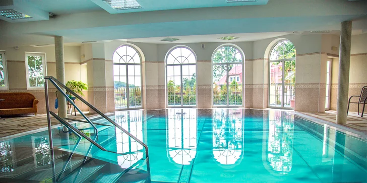 Jako bonus si užijete neomezený vstup do krytého bazénu v partnerském hotelu Goethe Hotel Eagle.