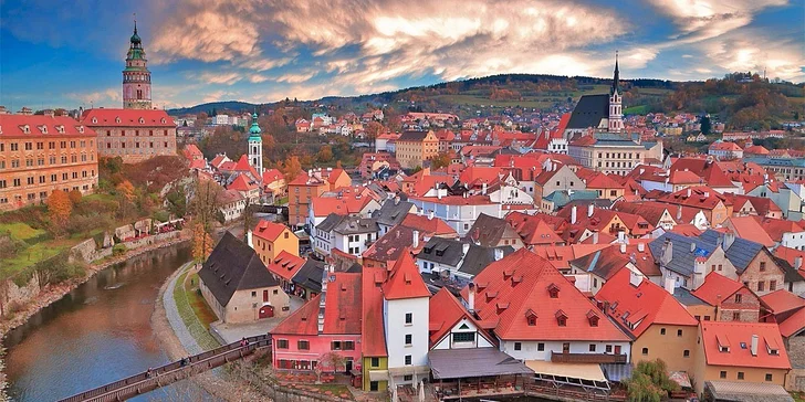 Třídenní relaxační pobyt s polopenzí na okraji Českého Krumlova