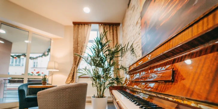 V moderním hotelu v Holešovicích můžete strávit víkend i celou dovolenou.