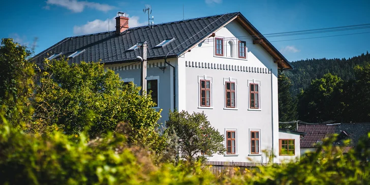 Útulný penzión v Jeseníkoch: apartmán až pre 6 osôb, výlety do Veľkých Losín, na Praděd aj k vodopádom