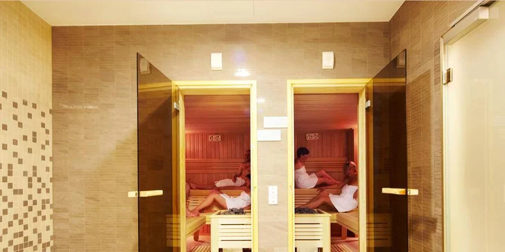 Do hotelového wellness máte neomezený vstup. 