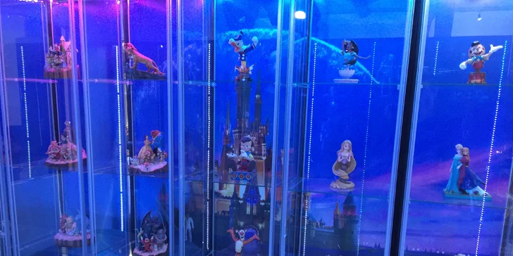  Galerie má samostatnou Disney expozici.